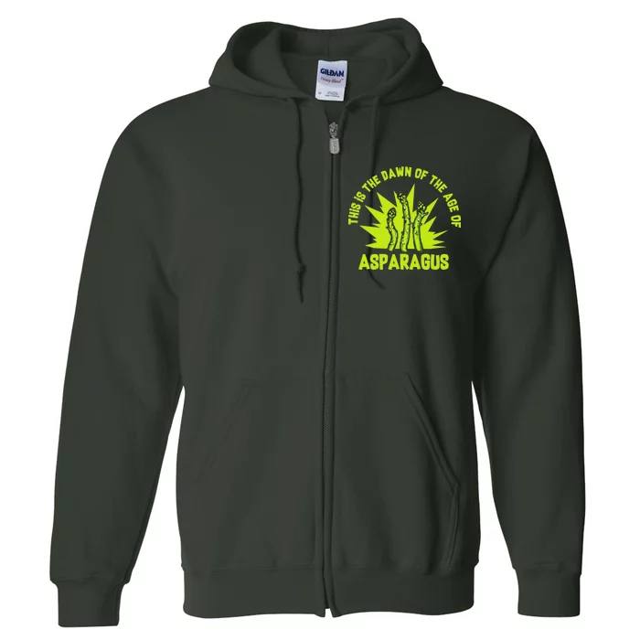 Asparagus Uprising Full Zip Hoodie