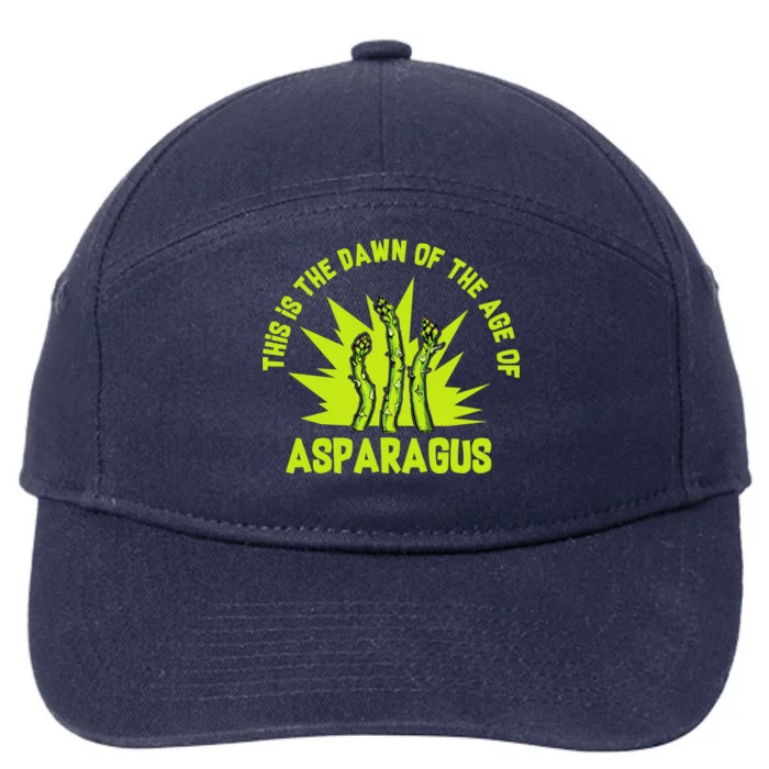 Asparagus Uprising 7-Panel Snapback Hat