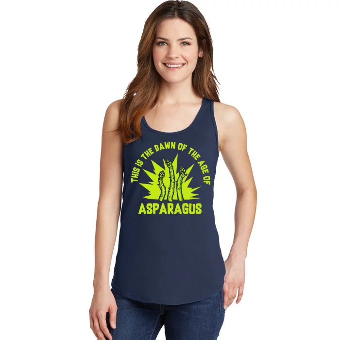 Asparagus Uprising Ladies Essential Tank