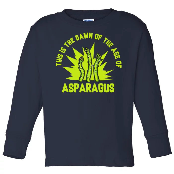 Asparagus Uprising Toddler Long Sleeve Shirt