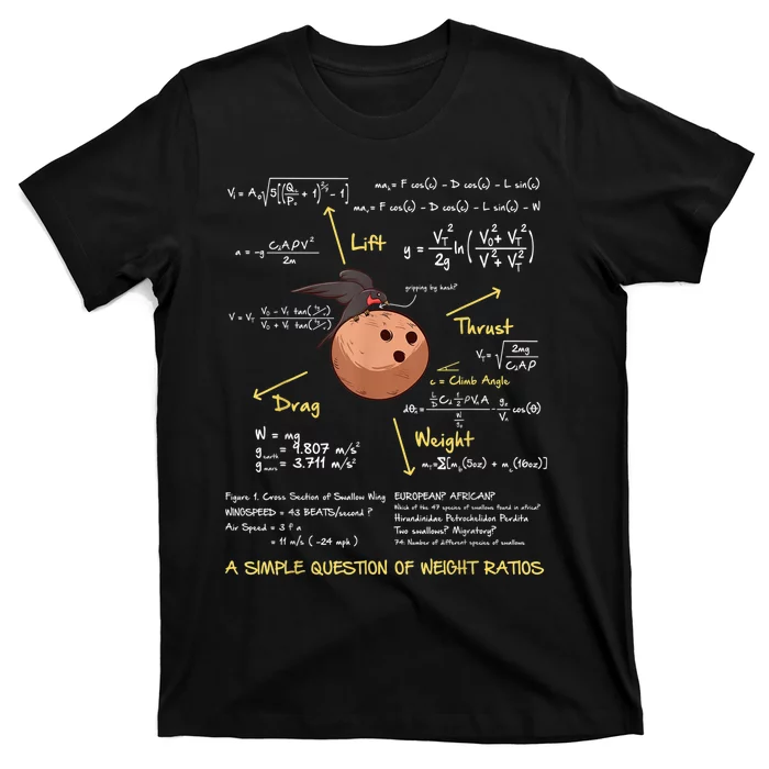 A Simple Question Of Weight Ratios Funny Math T-Shirt