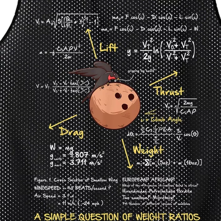 A Simple Question Of Weight Ratios Funny Math Mesh Reversible Basketball Jersey Tank