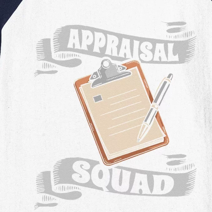 Assessor Squad Review Evaluation Appraisal Assessor Baseball Sleeve Shirt