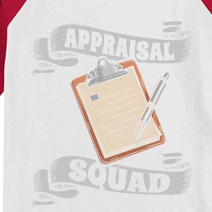 Assessor Squad Review Evaluation Appraisal Assessor Kids Colorblock Raglan Jersey