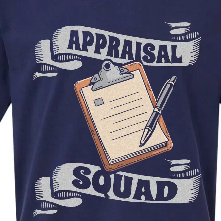 Assessor Squad Review Evaluation Appraisal Assessor Sueded Cloud Jersey T-Shirt