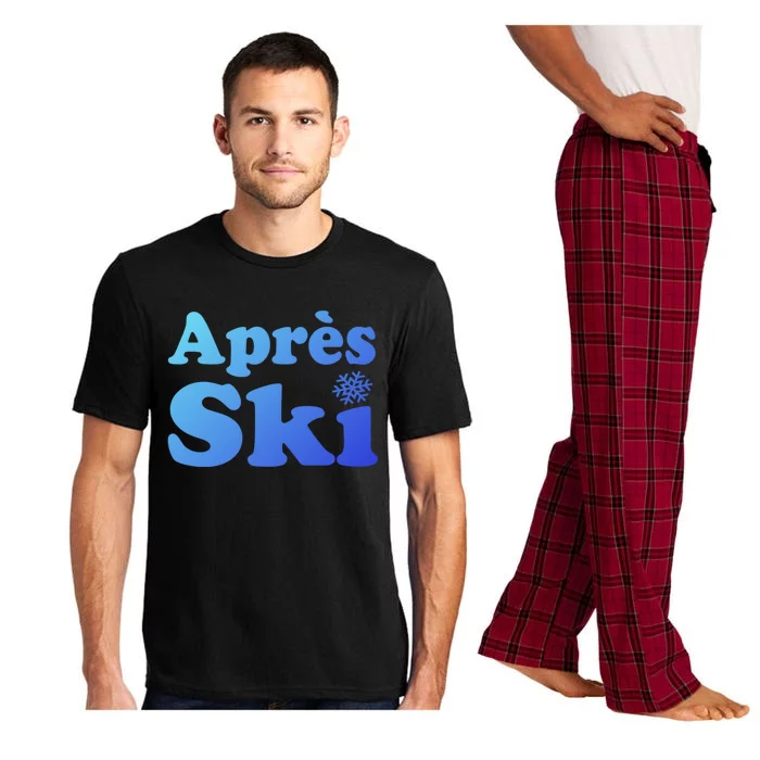 Apres Ski Retro Style Snowflake Gift Pajama Set