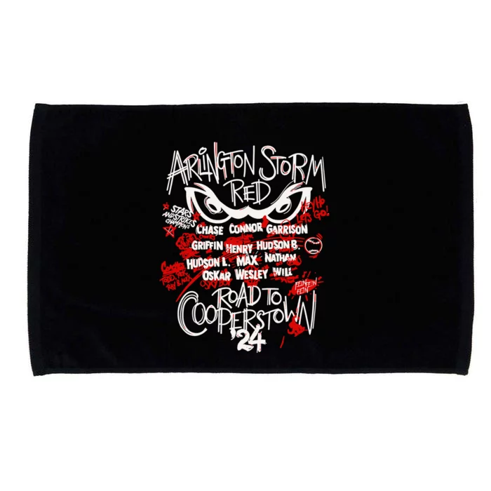 Arlington Storm Red Road To Cooperstown Microfiber Hand Towel