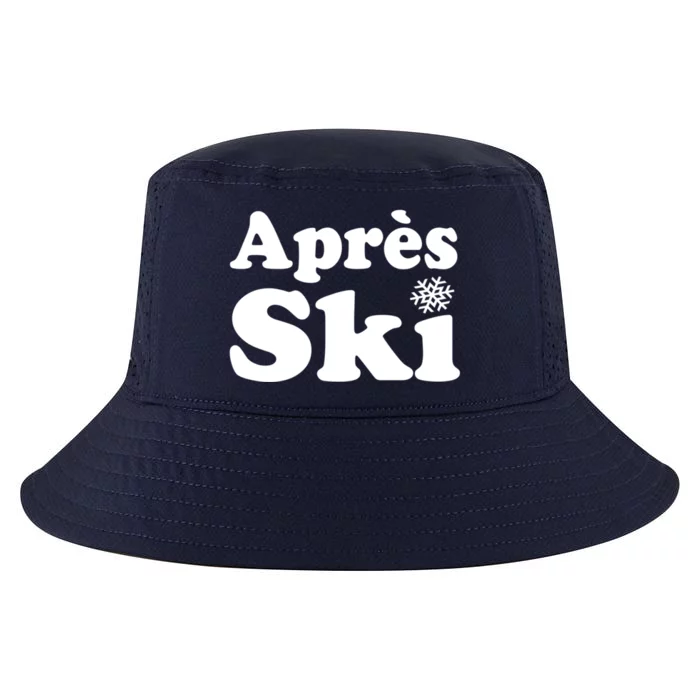 Apres Ski Retro Style Snowflake Funny Gift Cool Comfort Performance Bucket Hat