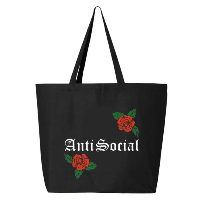 Anti Social Rose Pocket 25L Jumbo Tote