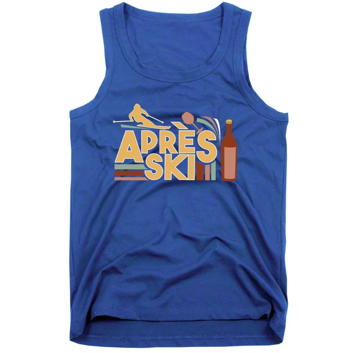 Apres Ski Retro Vintage Style Party Outfit Great Gift Tank Top