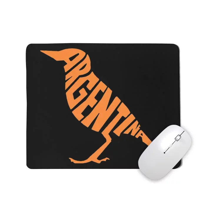 Argentina Star Retro Vintage Argentinian Mousepad