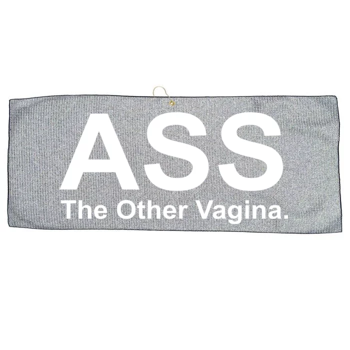 Ass The Other Vagina Large Microfiber Waffle Golf Towel