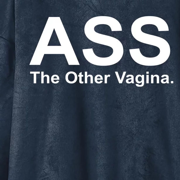 Ass The Other Vagina Hooded Wearable Blanket