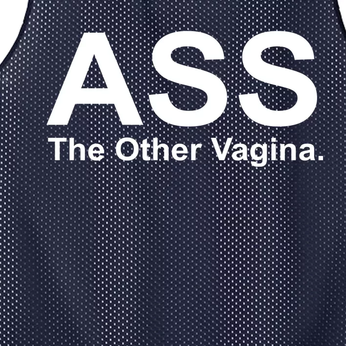 Ass The Other Vagina Mesh Reversible Basketball Jersey Tank