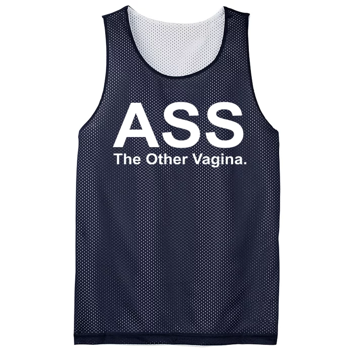 Ass The Other Vagina Mesh Reversible Basketball Jersey Tank