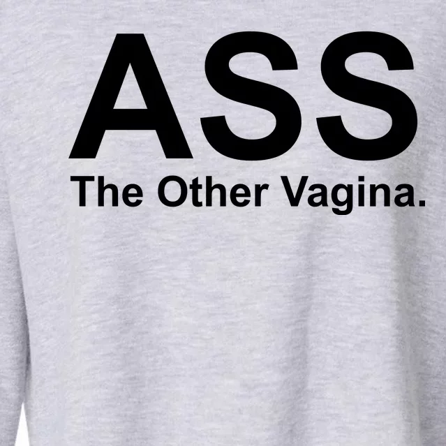 Ass The Other Vagina Cropped Pullover Crew