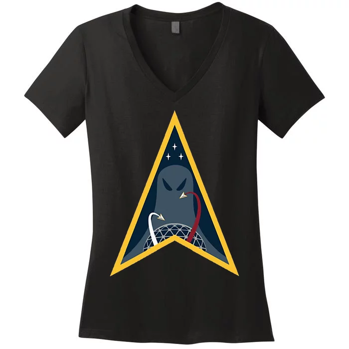 Acquisition Snr Space Force Space Force Space Sensing Women's V-Neck T-Shirt