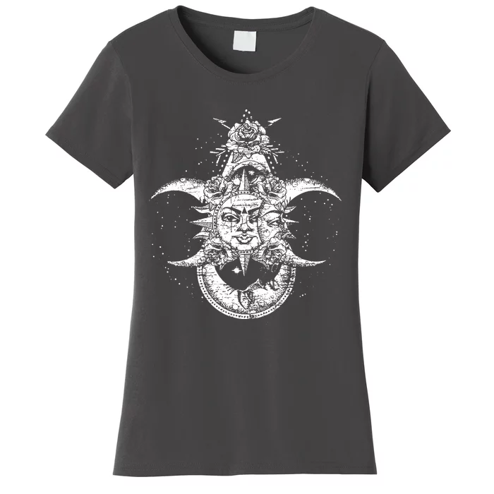 Astronomer Stars Sun Moon Planets Astronomy Women's T-Shirt