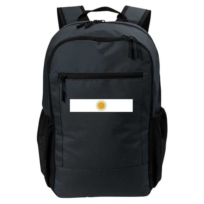 Argentine Simple Stripe Flag Daily Commute Backpack