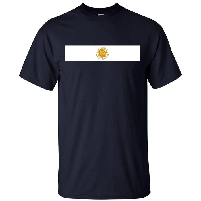 Argentine Simple Stripe Flag Tall T-Shirt