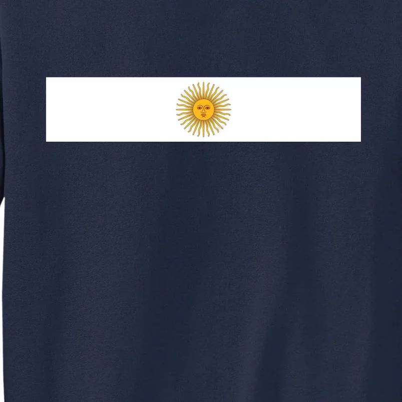 Argentine Simple Stripe Flag Tall Sweatshirt