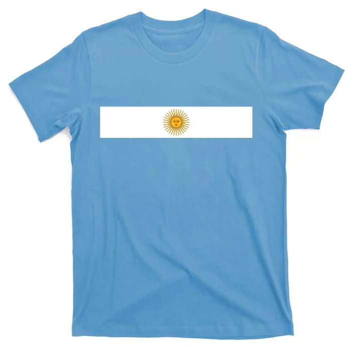 Argentine Simple Stripe Flag T-Shirt