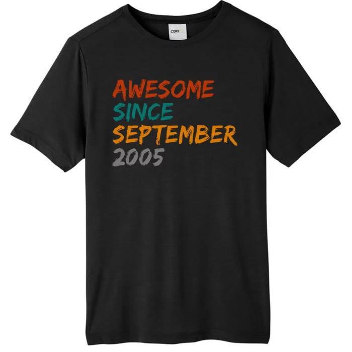 Awesome Since September 2005 ChromaSoft Performance T-Shirt