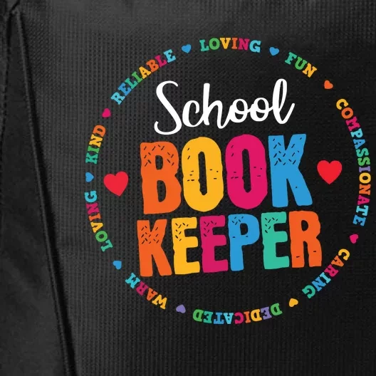 Admin Squad School Assistant Principal School Bookkeeper City Backpack