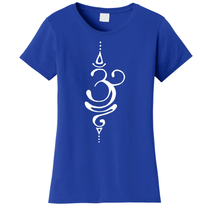 Ancient Sanskrit Symbol For Breathe Inspiration Om Yoga Great Gift Women's T-Shirt