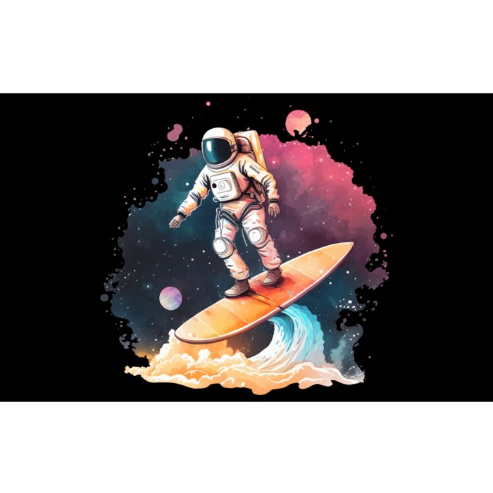 Astronaut Surfing Space Surfer Gift Bumper Sticker