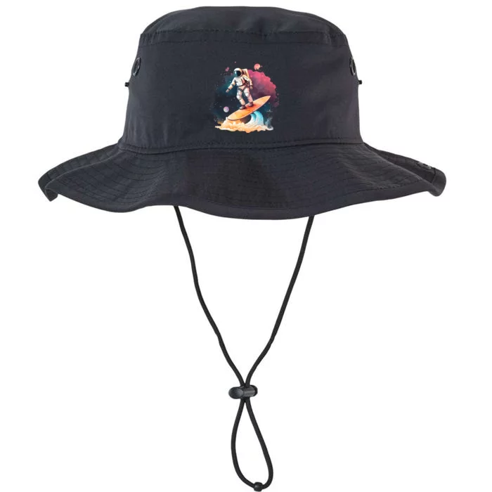 Astronaut Surfing Space Surfer Gift Legacy Cool Fit Booney Bucket Hat