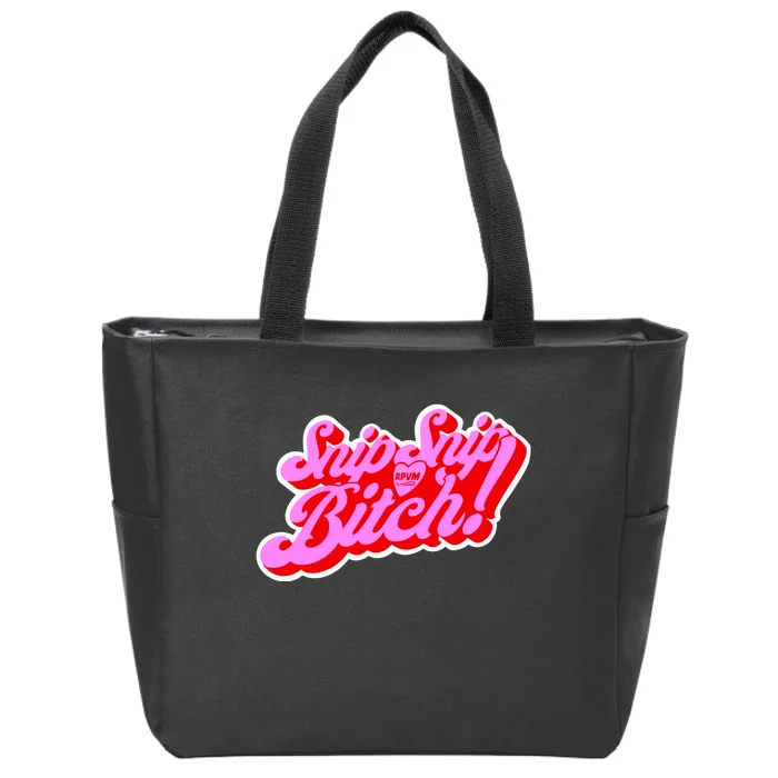 Angeriaqueen Snip Snip Apvm Bitch Limited Zip Tote Bag