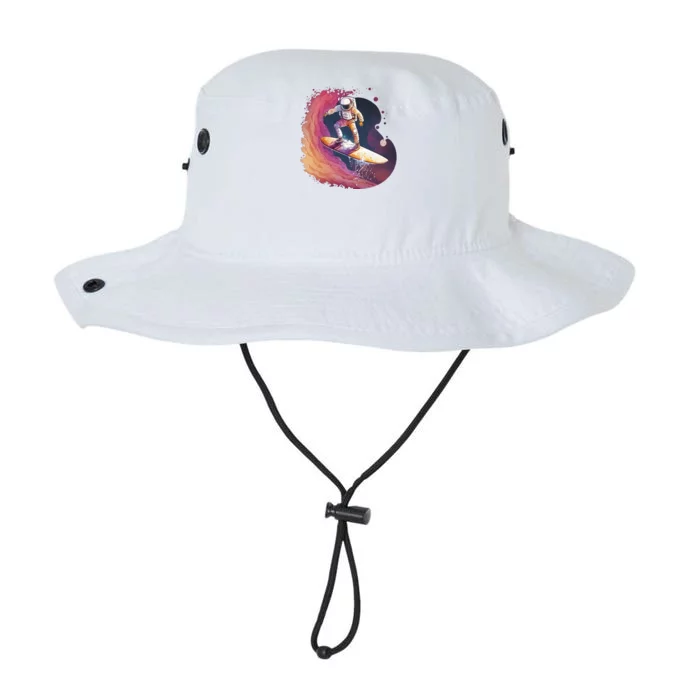 Astronaut Surfing Space Surfer Legacy Cool Fit Booney Bucket Hat