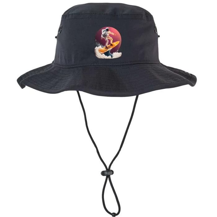 Astronaut Surfing Space Surfer Legacy Cool Fit Booney Bucket Hat