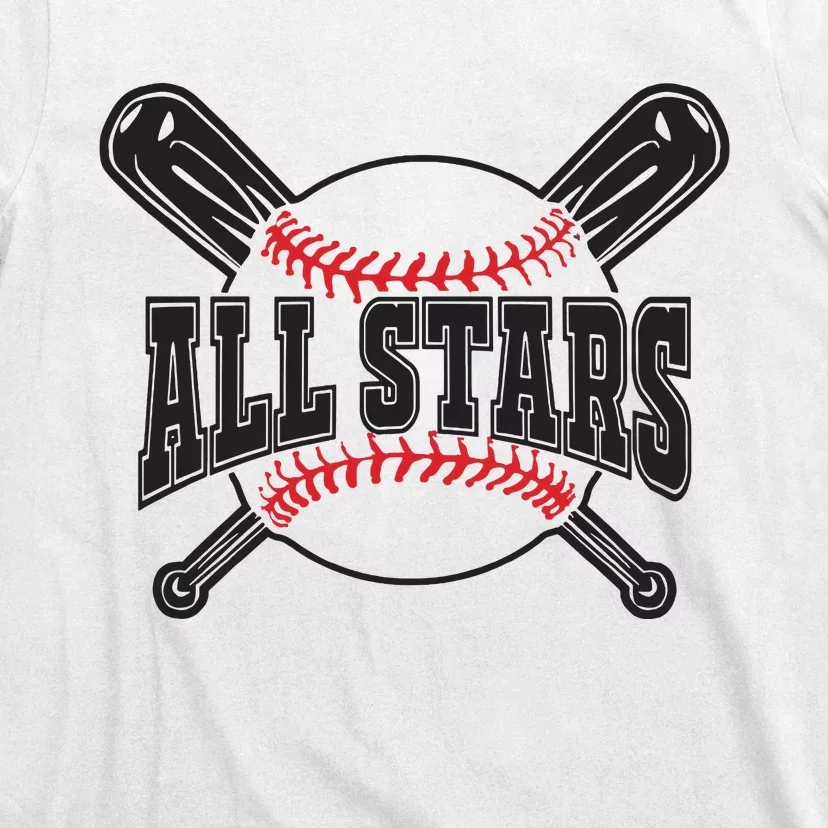 All Stars Softball Baseball T-Shirt