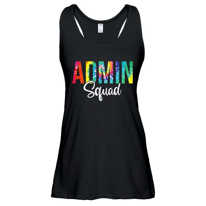 Admin Squad School Admin Assistant Principal Administrator Ladies Essential Flowy Tank