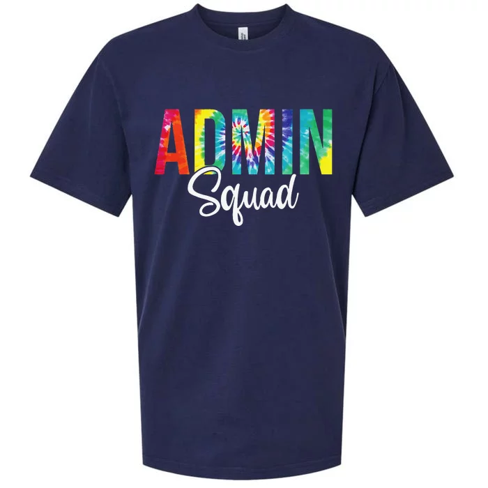 Admin Squad School Admin Assistant Principal Administrator Sueded Cloud Jersey T-Shirt