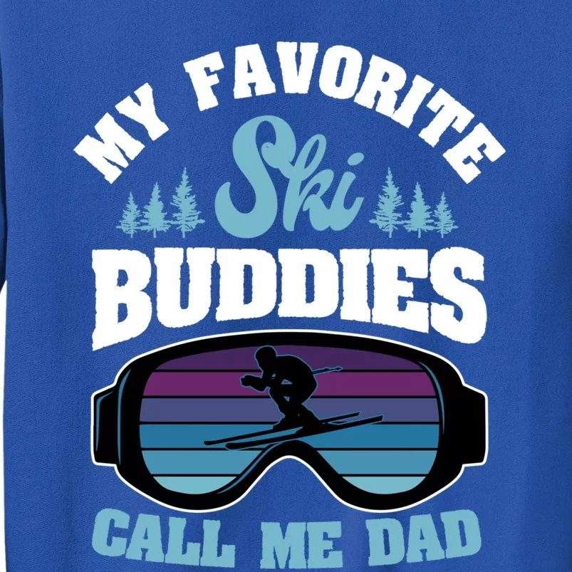 Alpine Ski Slope Skiing Dad Skier Snowboarder Fathers Day Gift Sweatshirt