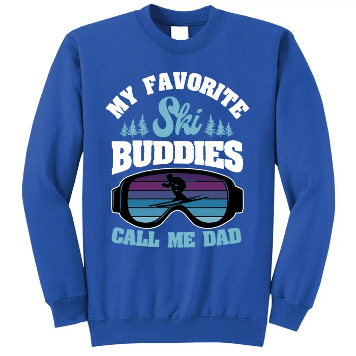 Alpine Ski Slope Skiing Dad Skier Snowboarder Fathers Day Gift Sweatshirt