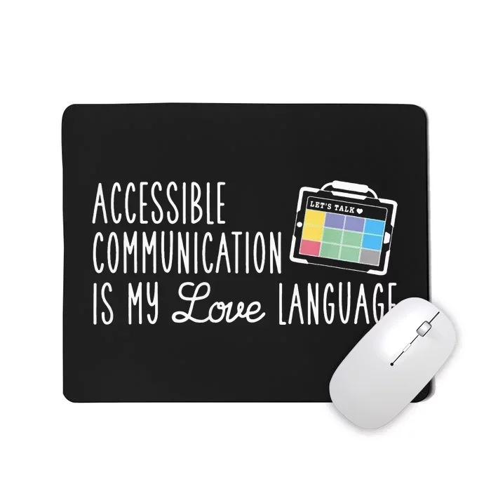 Aac Slp Speech Therapy Aac Communication Device For Autism Mousepad