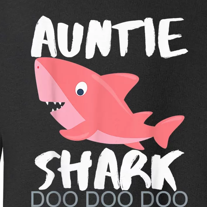 Auntie Shark Shirt Gifts From Niece Nephew Toddler Sweatshirt