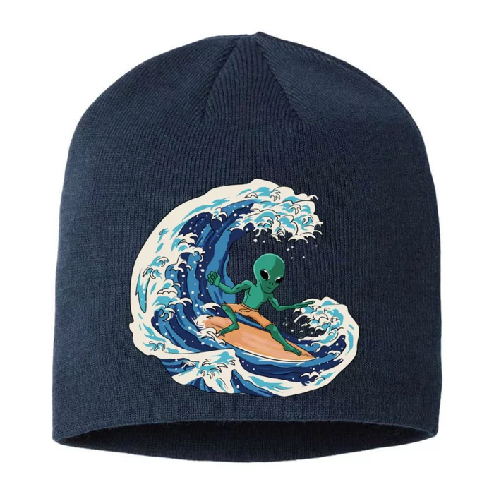 Alien Surfing Summer Surfer 8 1/2in Sustainable Knit Beanie