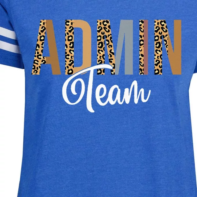 Admin Squad School Admin Team Principal Administrator Enza Ladies Jersey Football T-Shirt