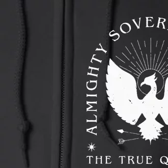 Almighty Sovereign Society Zodiac Academy Geraldine Grus Full Zip Hoodie