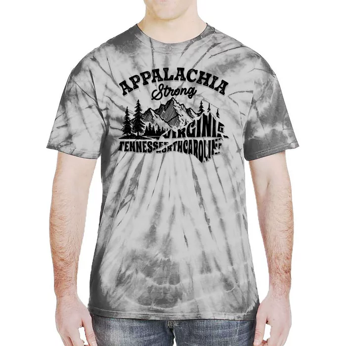 Appalachia Strong Support Suporter Appalachia Tie-Dye T-Shirt