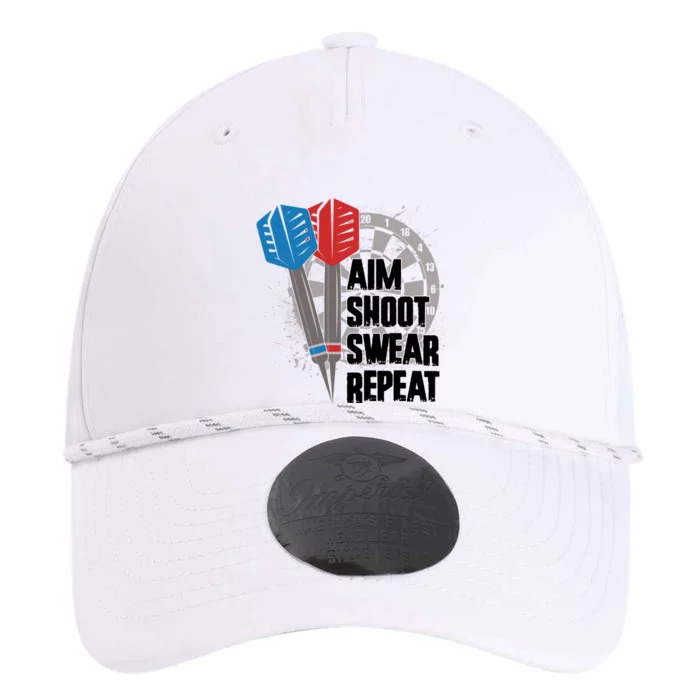 Aim Shoot Swear Repeat Dart Game Performance The Dyno Cap