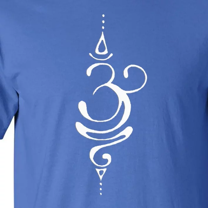 Ancient Sanskrit Symbol For BREATHE Inspiration Om Yoga Tall T-Shirt