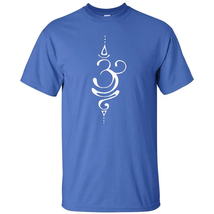 Ancient Sanskrit Symbol For BREATHE Inspiration Om Yoga Tall T-Shirt