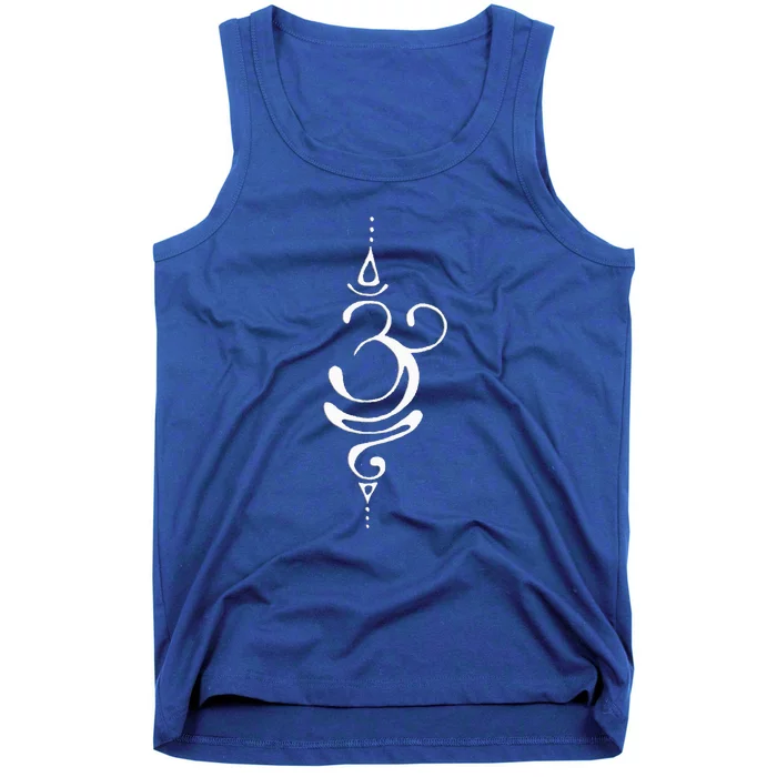 Ancient Sanskrit Symbol For BREATHE Inspiration Om Yoga Tank Top