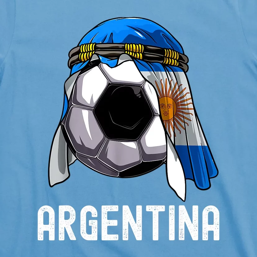 Argentina Soccer Support Team Jersey Argentinian Flag T-Shirt